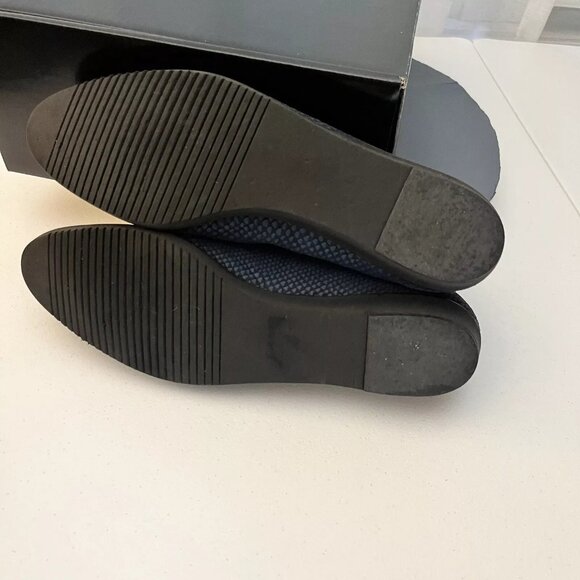 Salvatore Ferragamo Boutique Slip On Shoes Leather Reptile Print Made‎ Italy 6 M - Picture 9 of 10